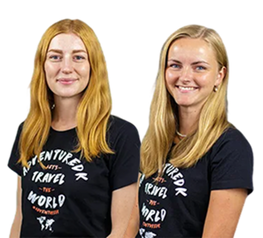 Two AdventureDk workers