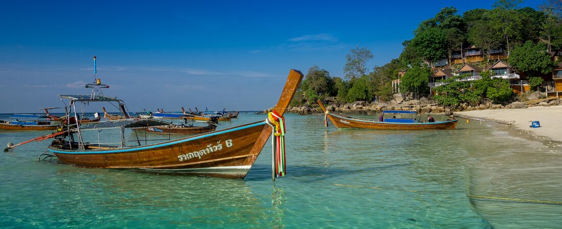 Kina, Thailand, Khao Sok og Phi Phi-øyene