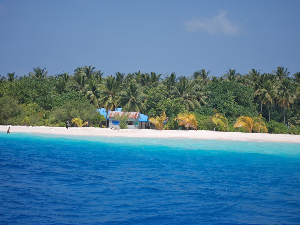 Maldivenes vakre strender