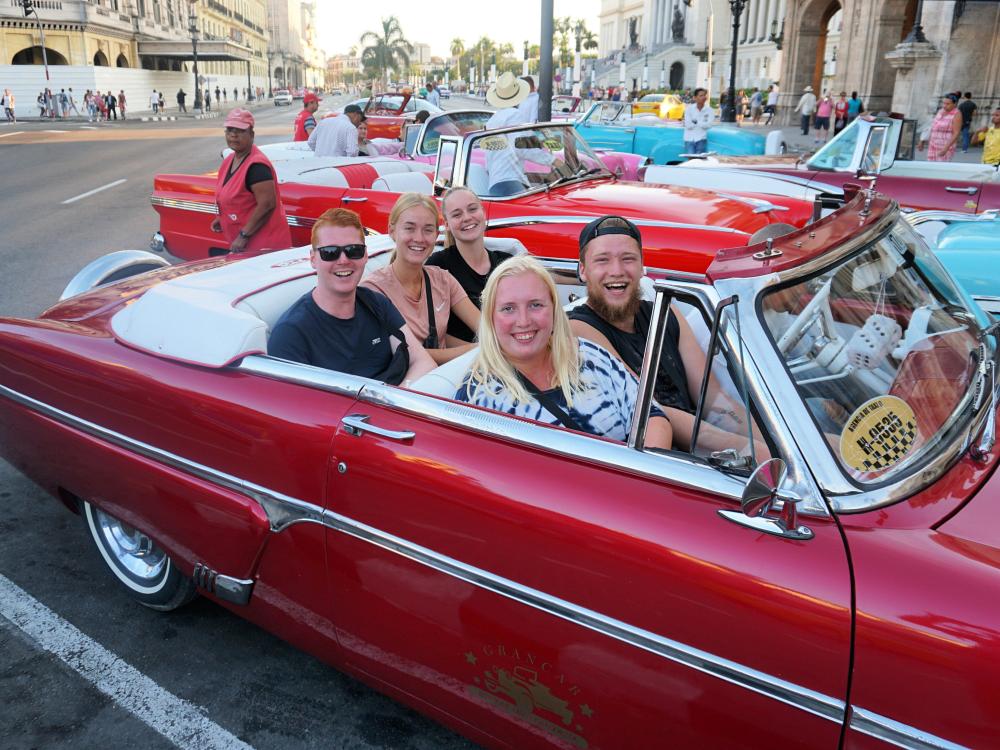 Amerikanske biler i Havanna