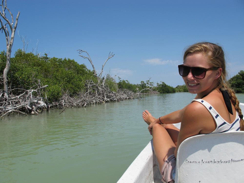 Båttur i Tortuguero 