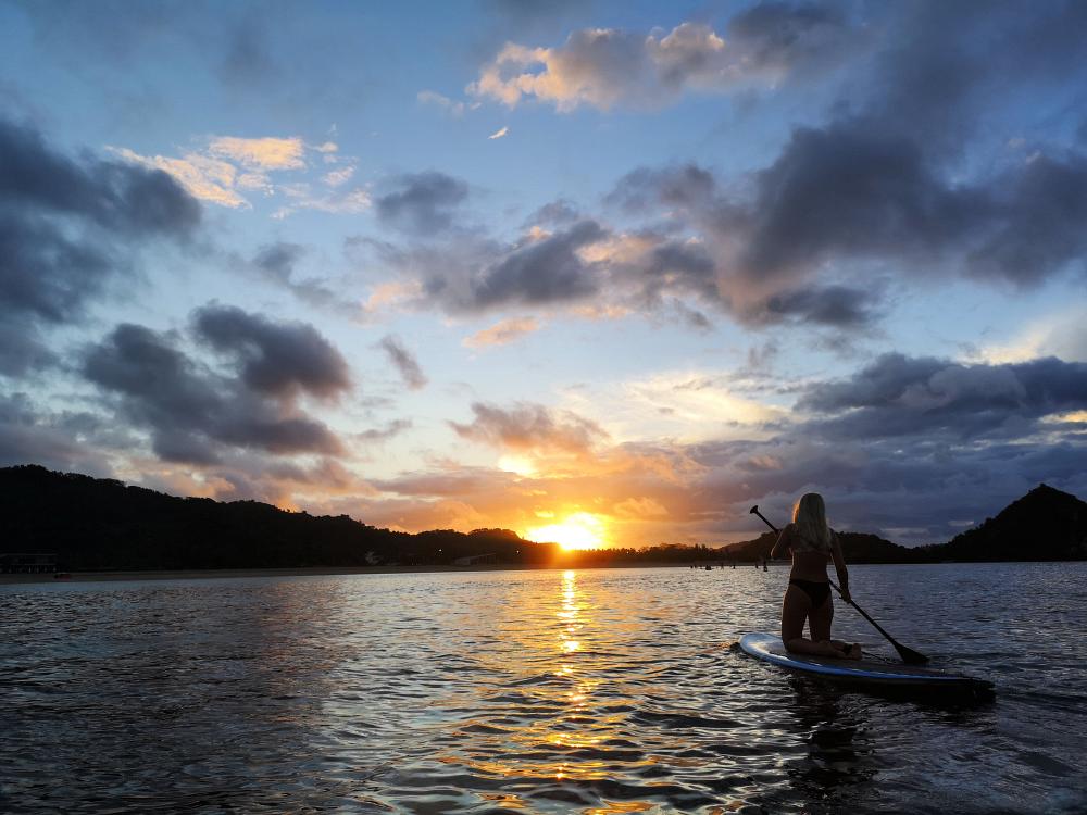 SUP på Gili