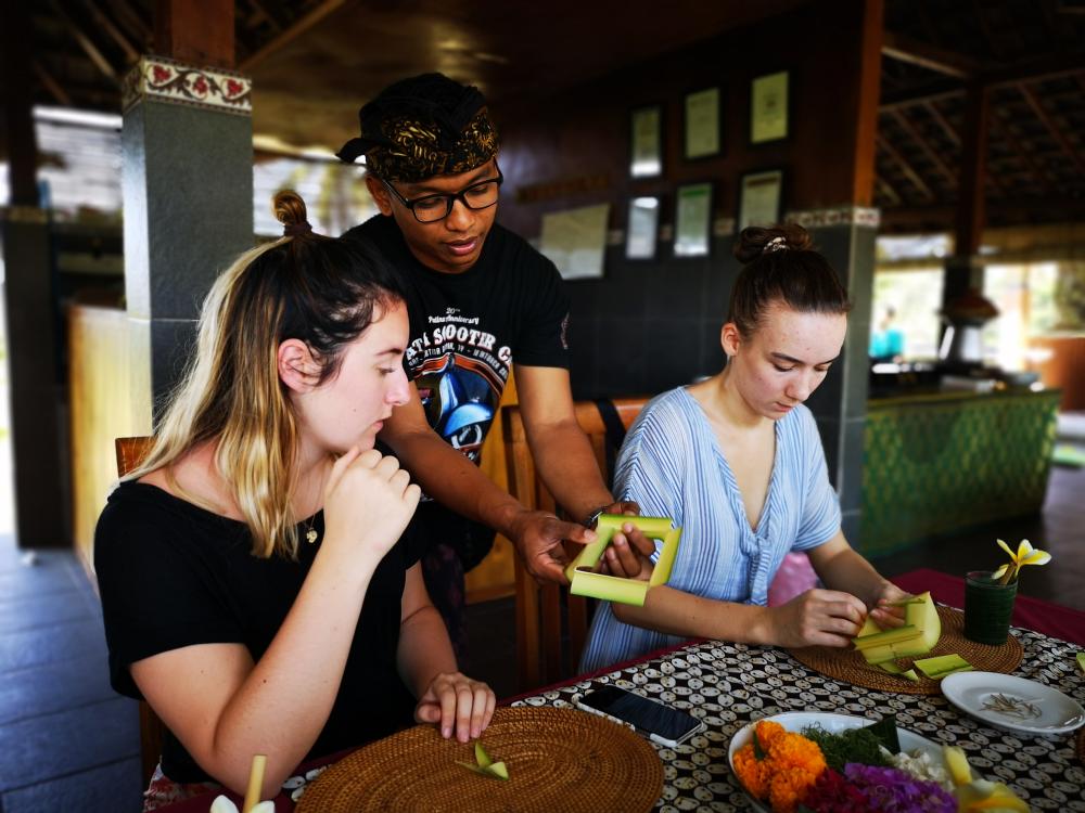 Matlagingskurs på Bali