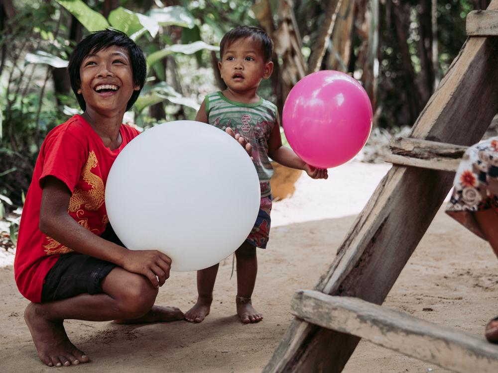 Landsbybesøg i Cambodja