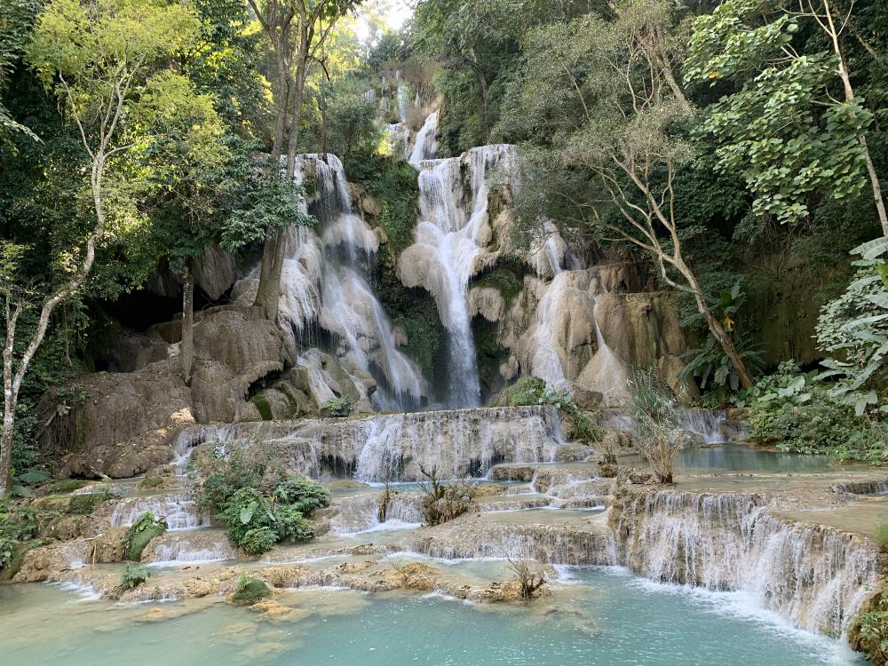 Kuang Si-fossen i Laos