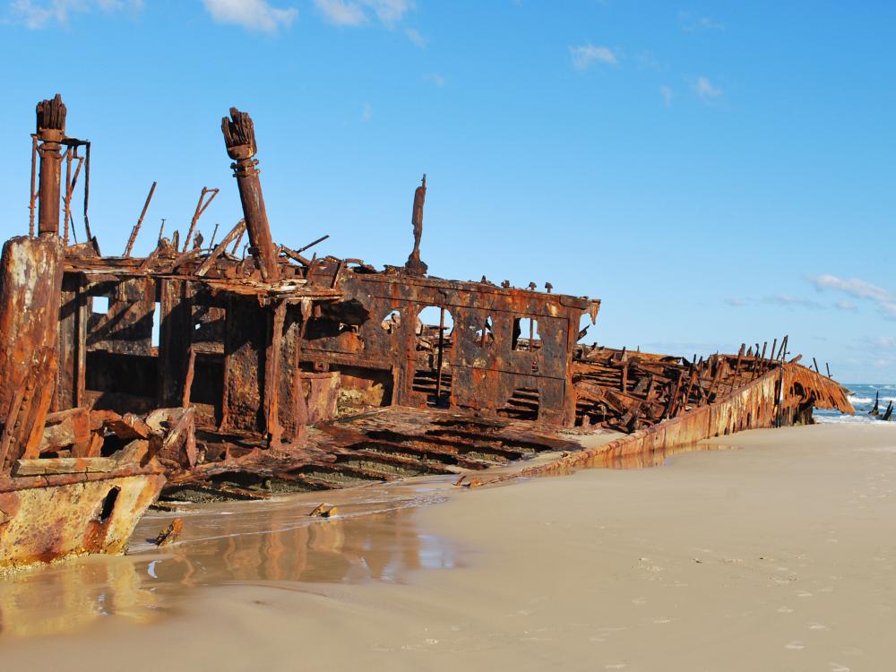 Vrak på Fraser Island 