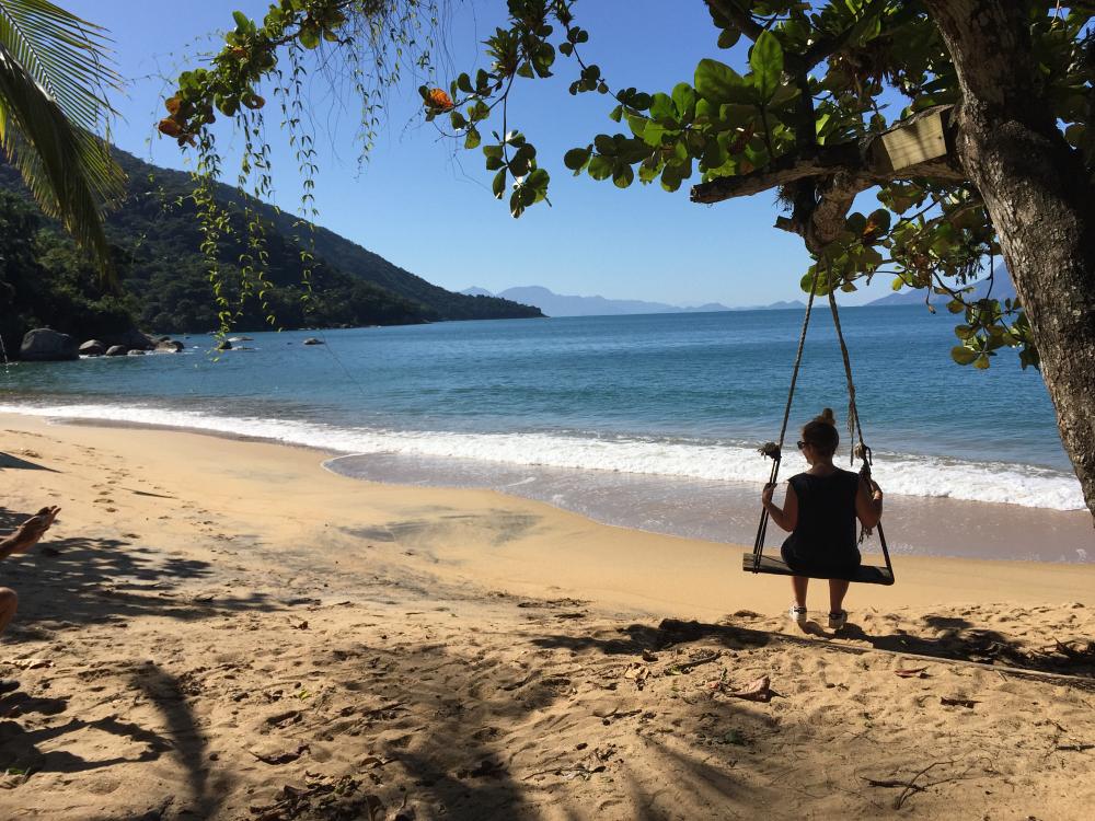 Avslapping på Ilha Grande