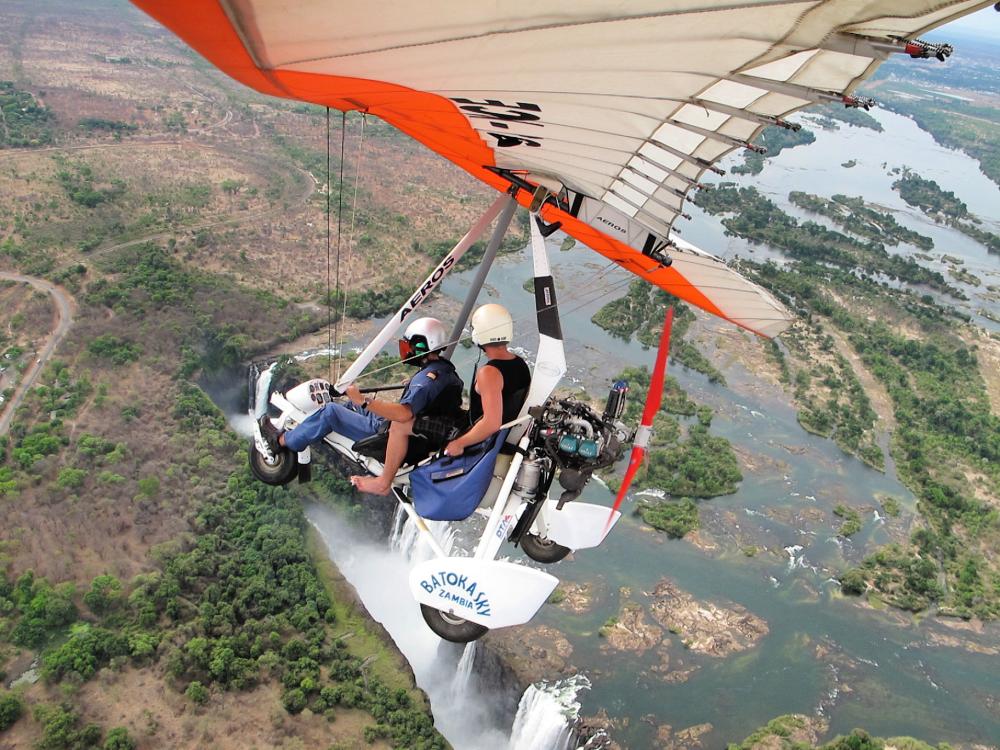 Utsikt over Victoria Falls