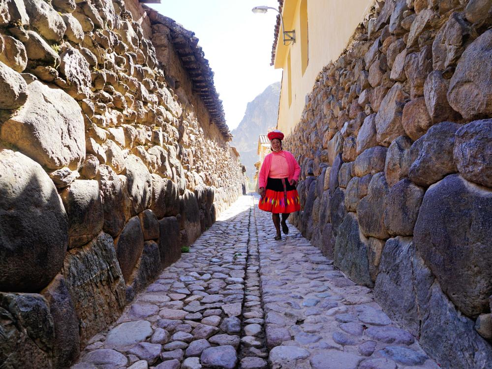 Gamle gater i Cusco