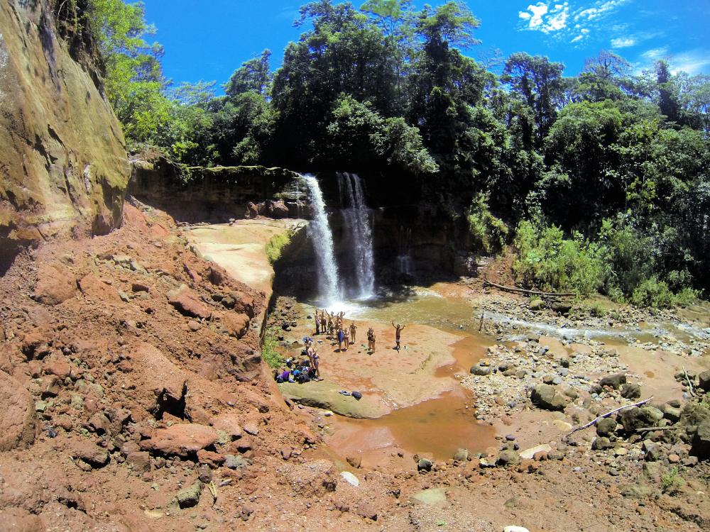 Fossefall i Amazonas
