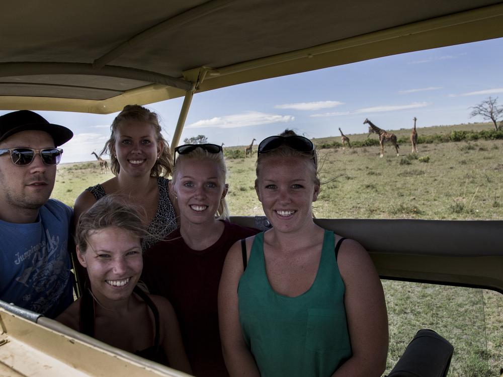 Safari i nasjonalparken Masai Mara