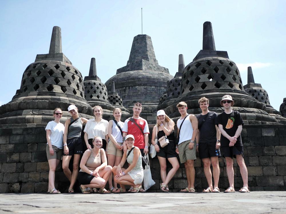 Borobudur-tempelet på Java