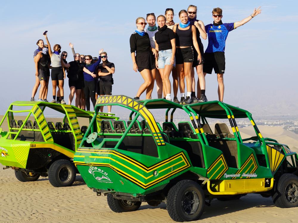 På toppen av Beachbuggies