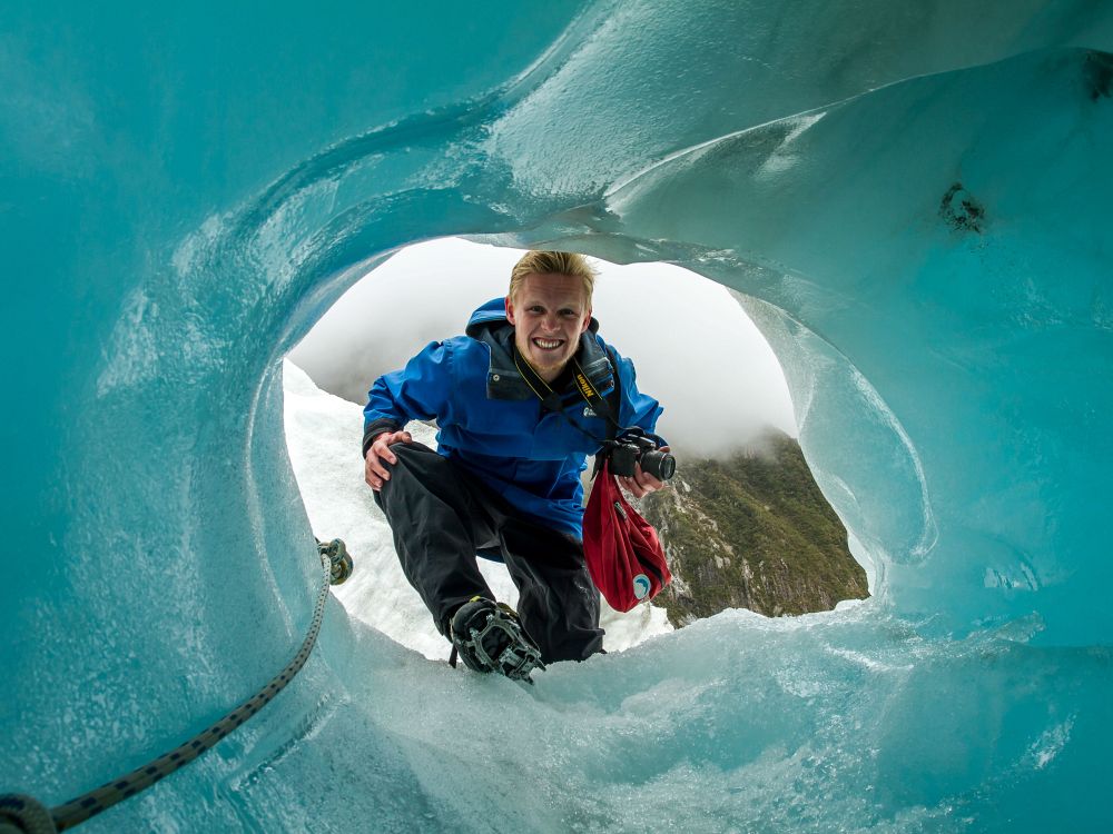 Isbre på New Zealand