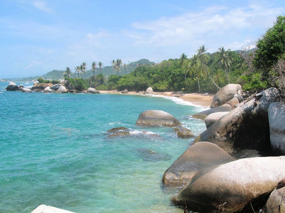 Vakre strender i Tayrona