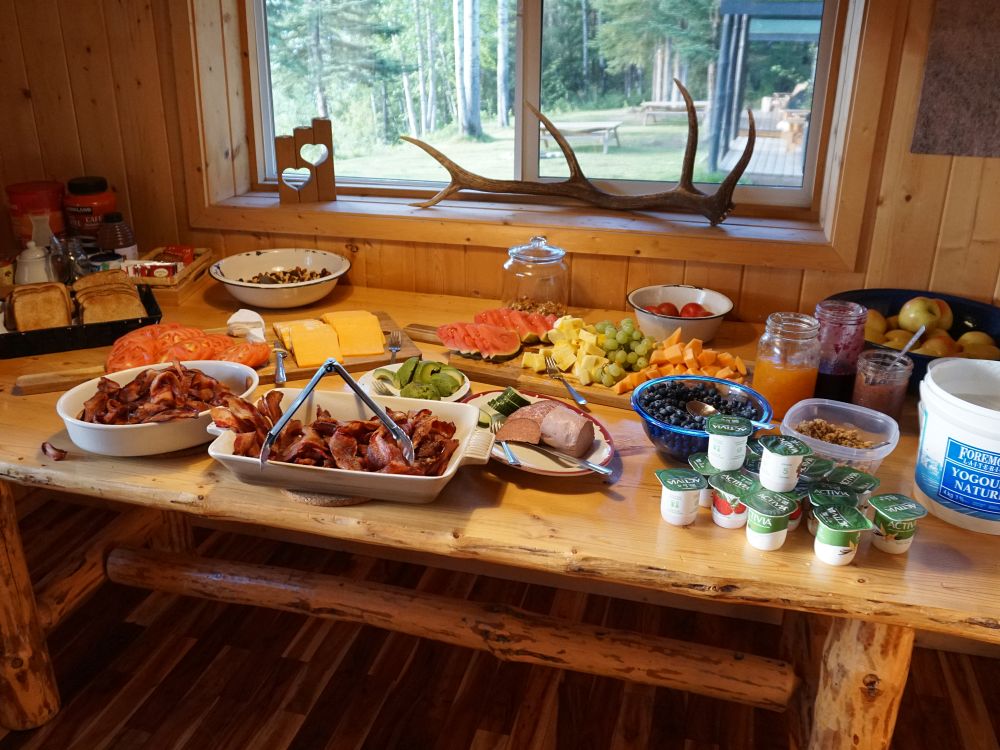 Frokost i hytta