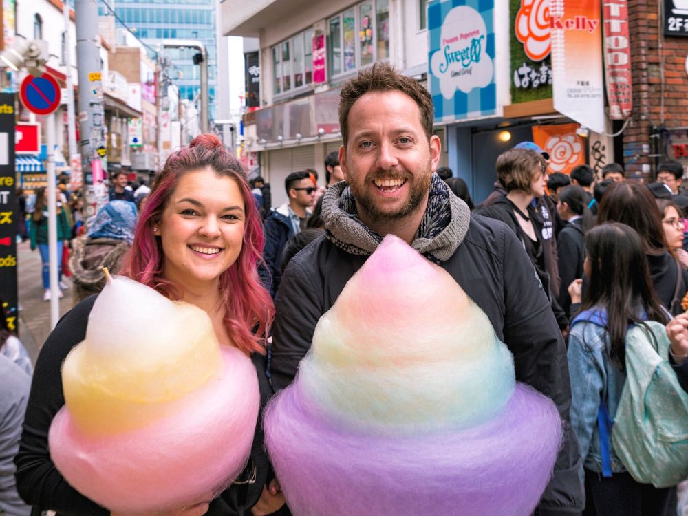 Gigantisk candyfloss