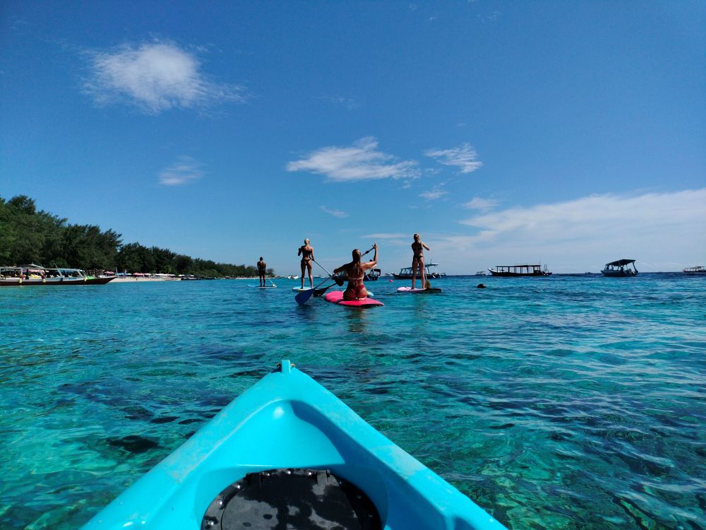 SUP på Gili-øyene