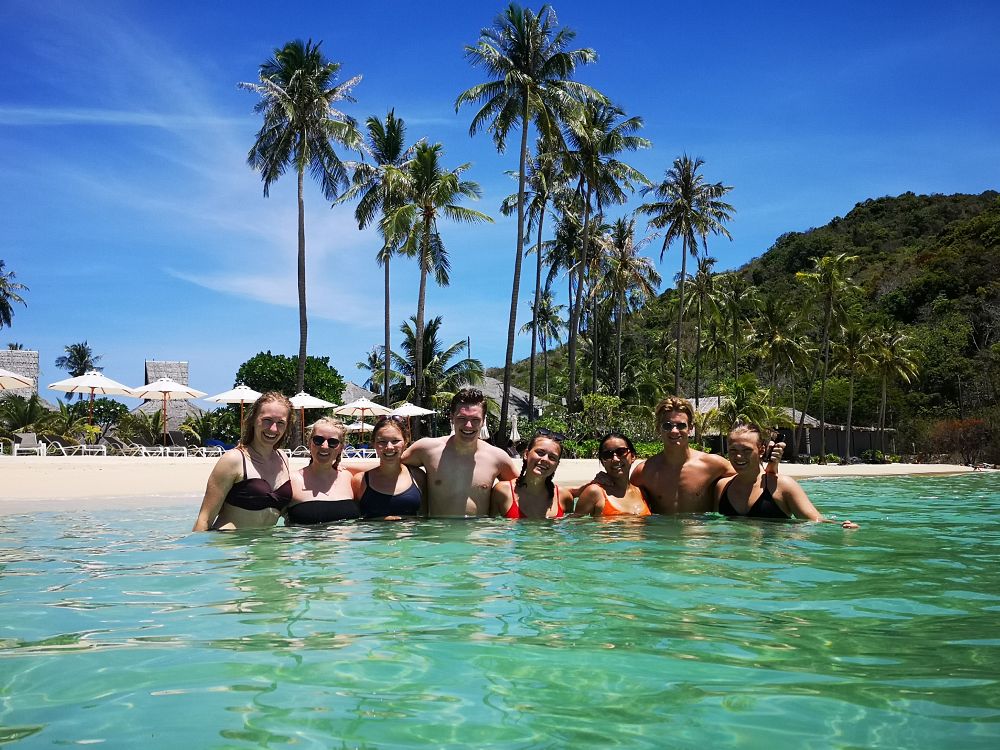 Ao Nang-stranden i Thailand