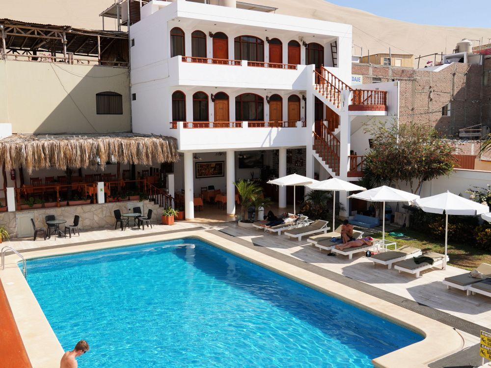 Hotel i Huacachina