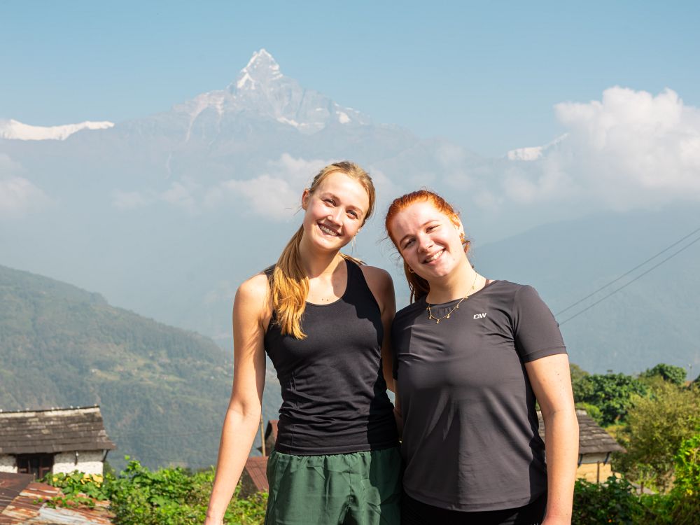 Utsikt over Annapurna