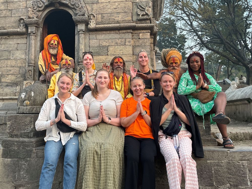 Sadhus ved Pashupatinath 