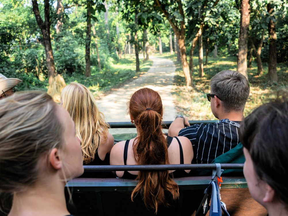 Jeepsafari i Chitwan