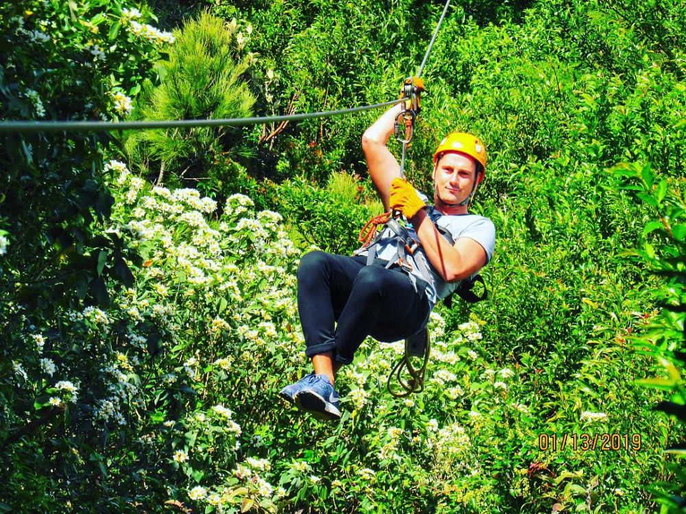 Zipline i Costa Rica