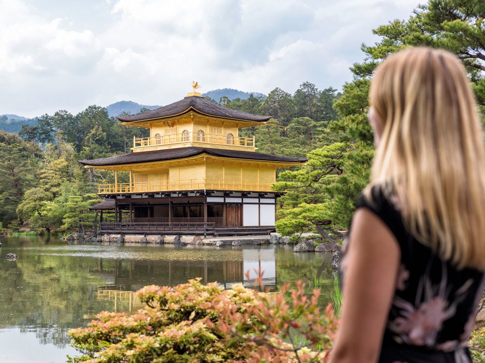 The Golden Pavilion i Kyoto 