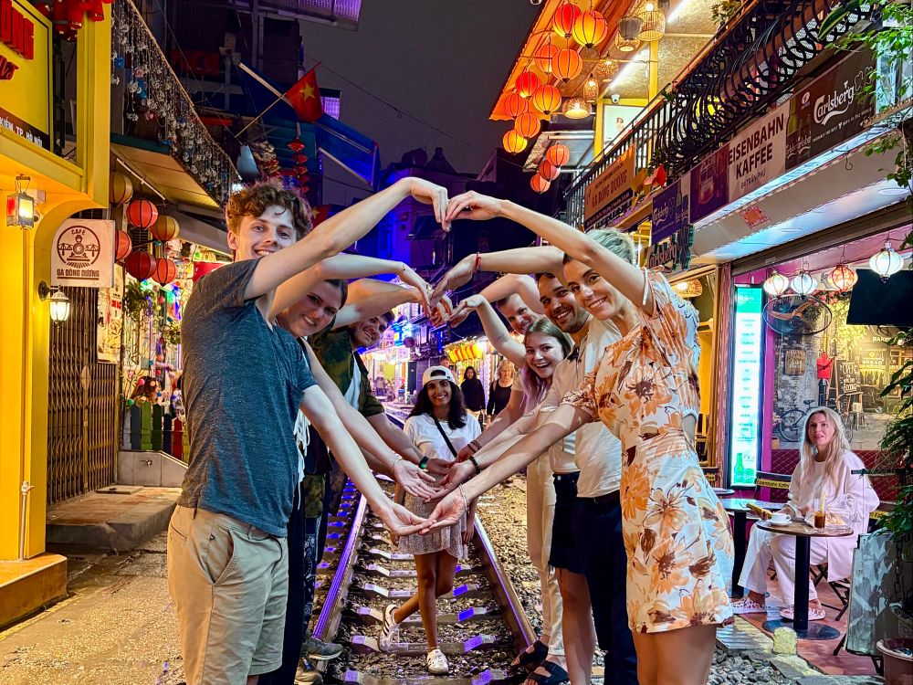 Train Street i Vietnam