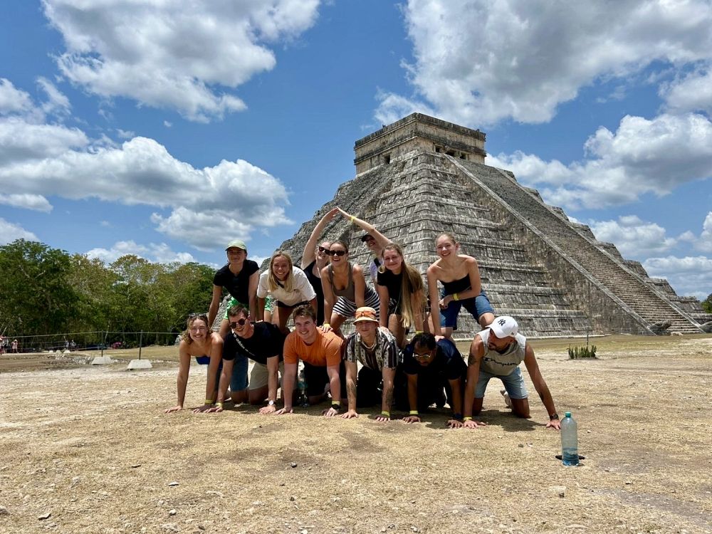 Mayaruiner i Chichen Itza