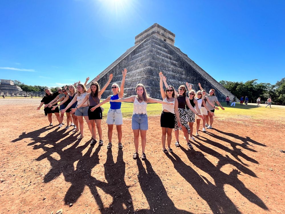 Mayaruiner i Chichen Itza