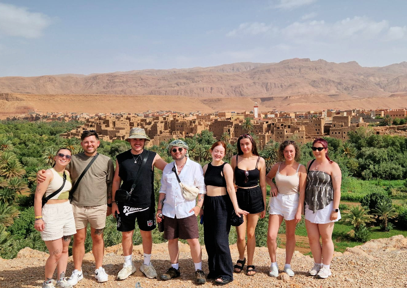 Ouarzazate ved Atlasfjellene