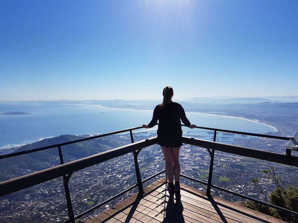 Vakker utsikt fra Table Mountain