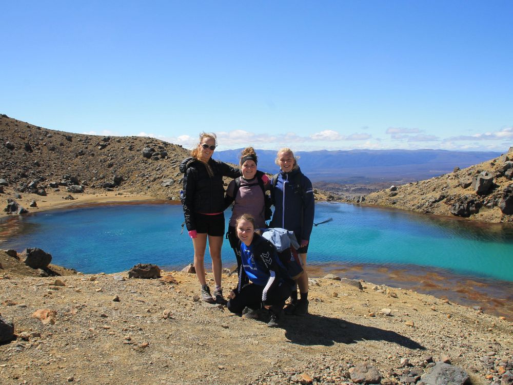 Gå i Frodos fotspor gjennom Tongariros dramatiske landskap