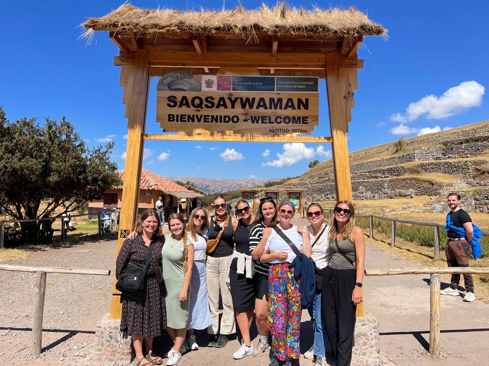 Historiske inkaruiner ved Sacsayhuamán