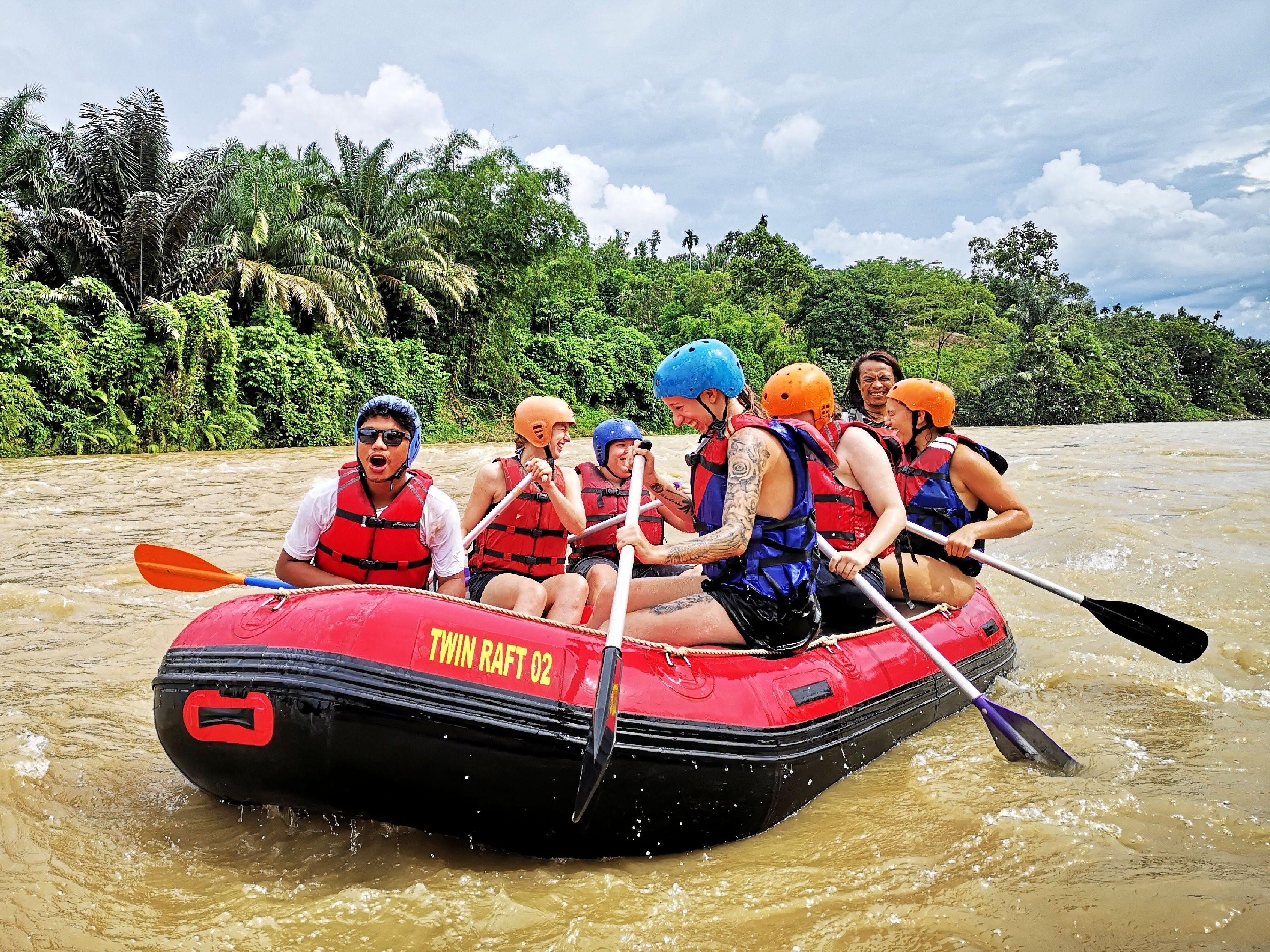 Elverafting på Sa’dan-elven