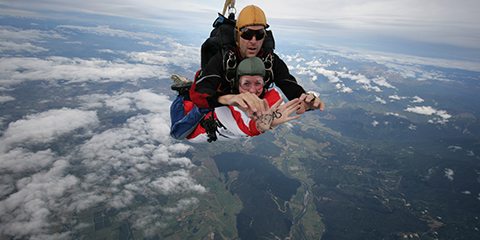 Skydiving